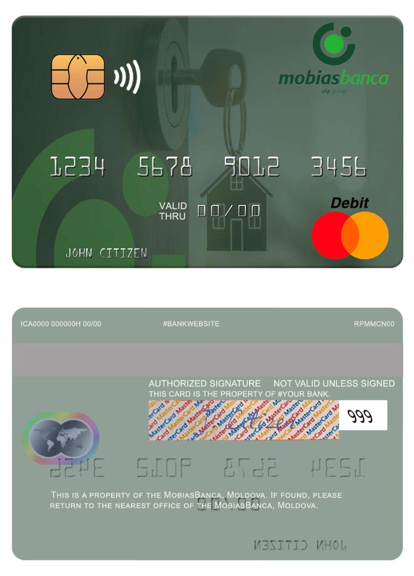 Moldova MobiasBanca mastercard